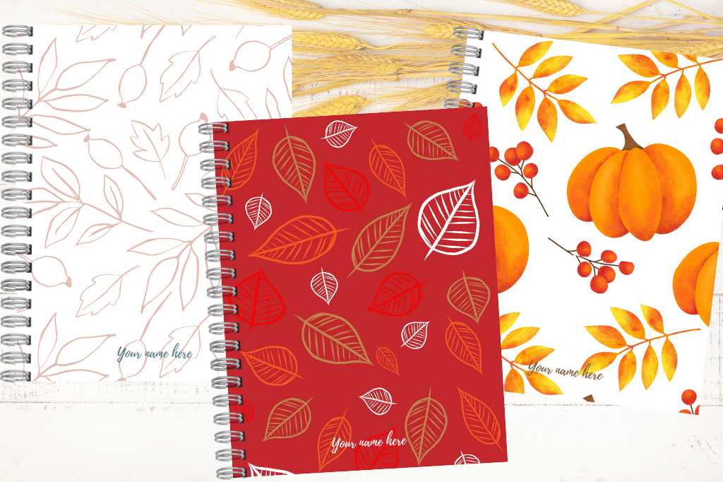 Fall planner covers